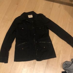 Blue Barbour like jacket